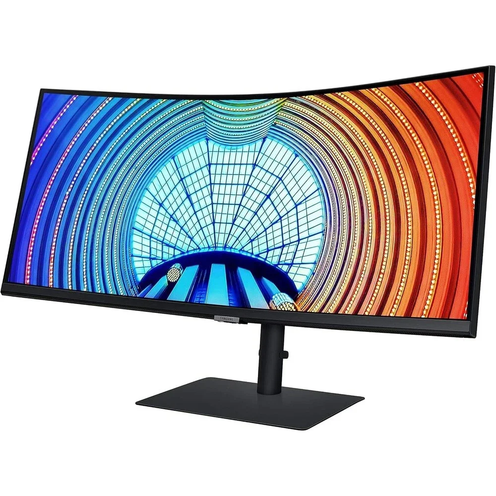 Samsung Business S65UA Series 34 Inch Curved WQHD 3440x1440 Computer Monitor,